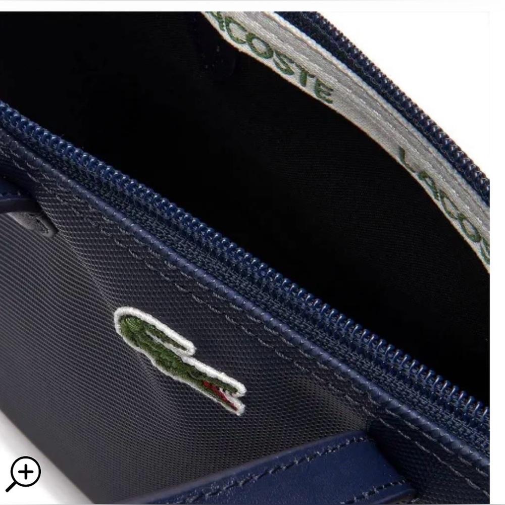 Lacoste mini blue crossbody bag. Nwt - Picture 2 of 5